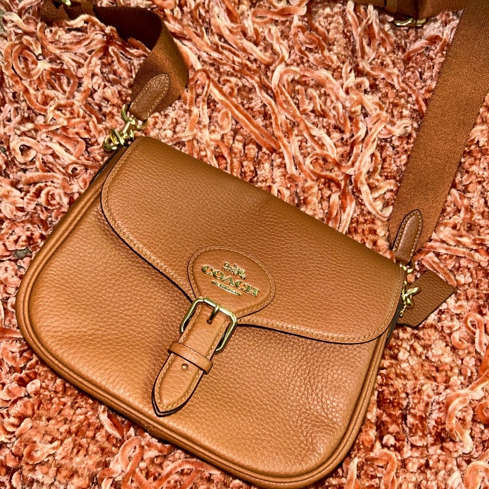 Coach Leather Crossbody Bag
